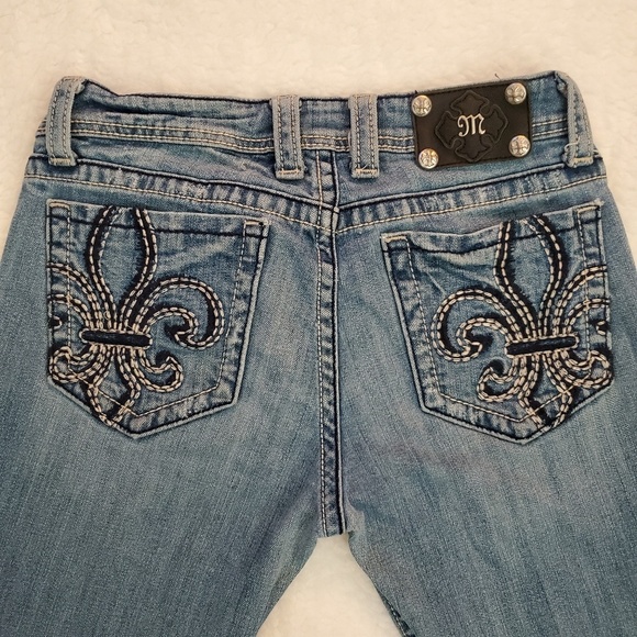 Miss me jeans fleur de lis - Picture 4 of 7